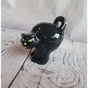 Halloween Black Cat Salt Pepper Shaker Replacement